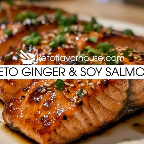 Keto Ginger & Soy Salmon