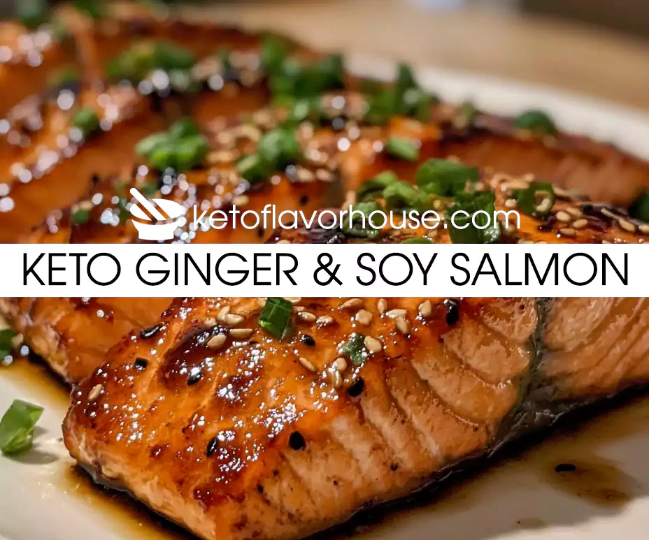 Keto Ginger & Soy Salmon