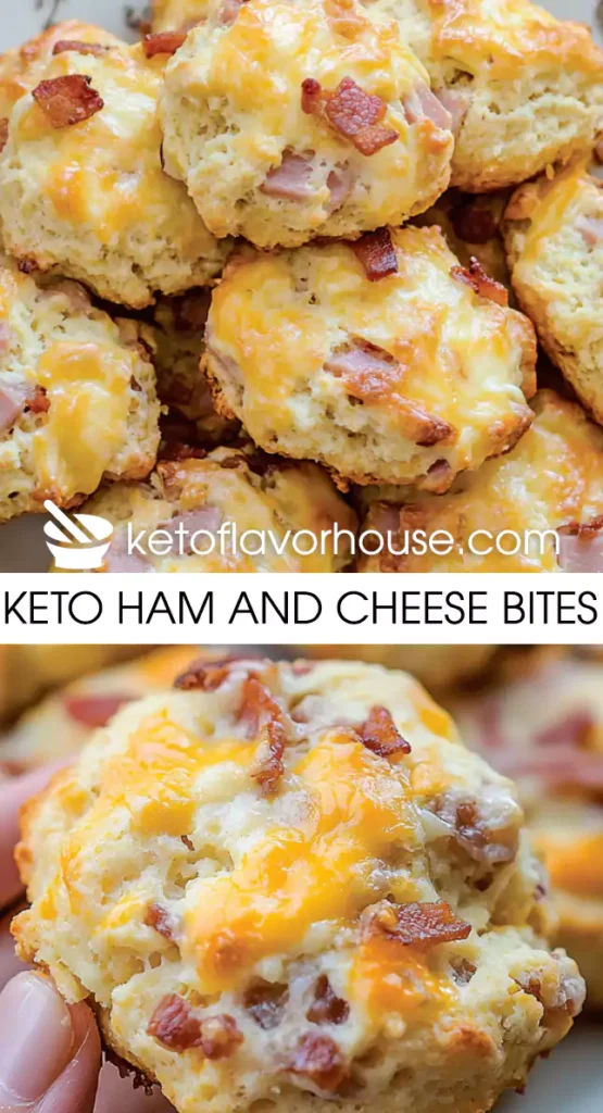 Keto Ham And Cheese Bites