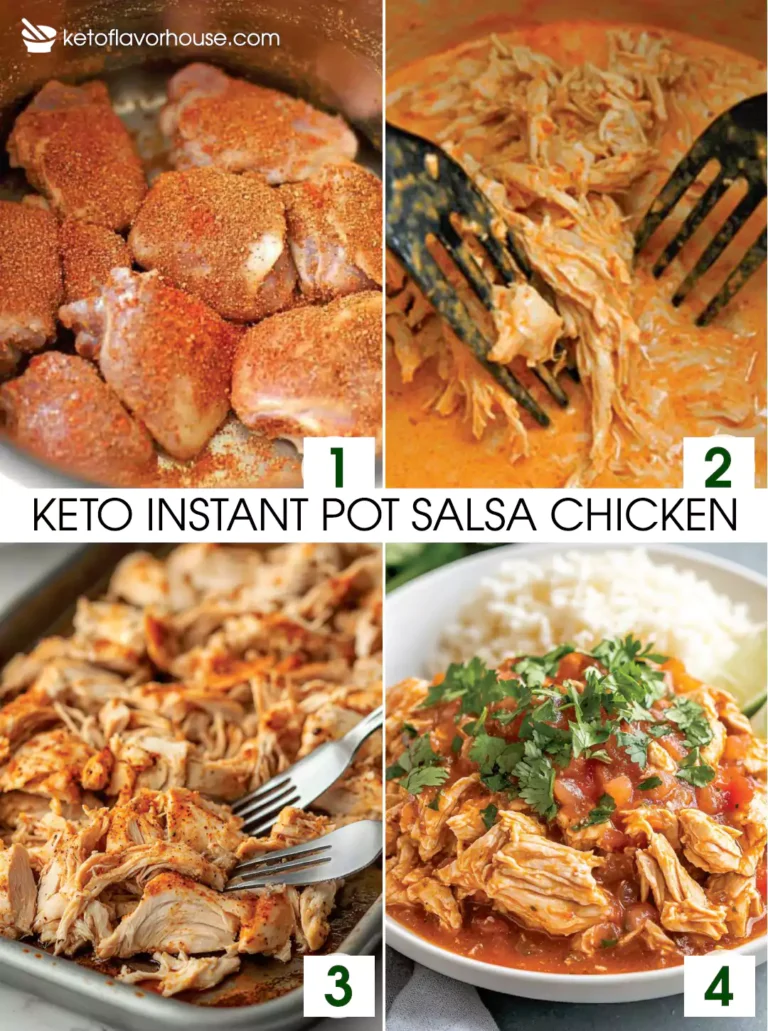 Keto Instant Pot Salsa Chicken