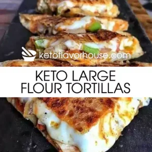 Keto Large Flour Tortillas