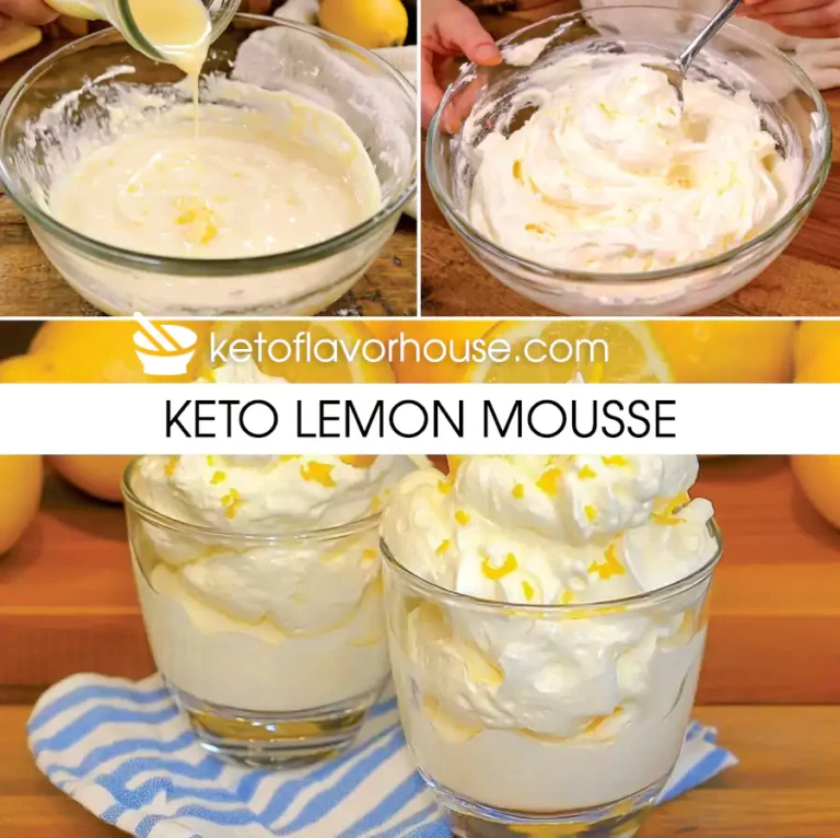 Keto Lemon Mousse