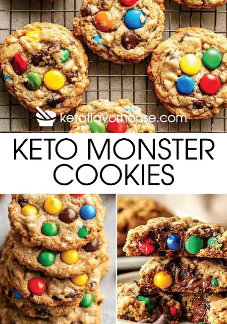 Keto Monster Cookies