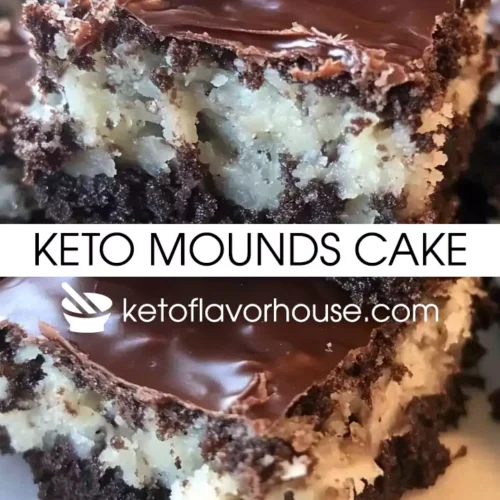 Keto Mounds Cake