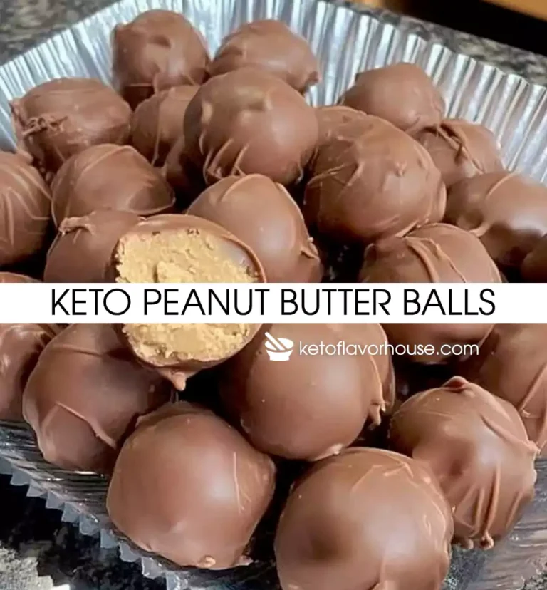 Keto Peanut Butter Balls