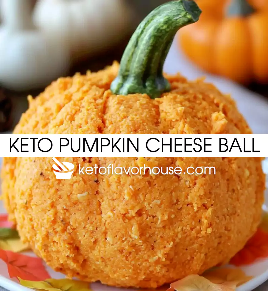 Keto Pumpkin Cheese Ball