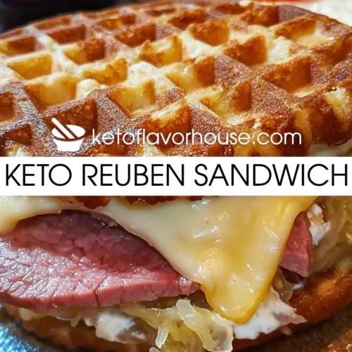 Keto Reuben Sandwich