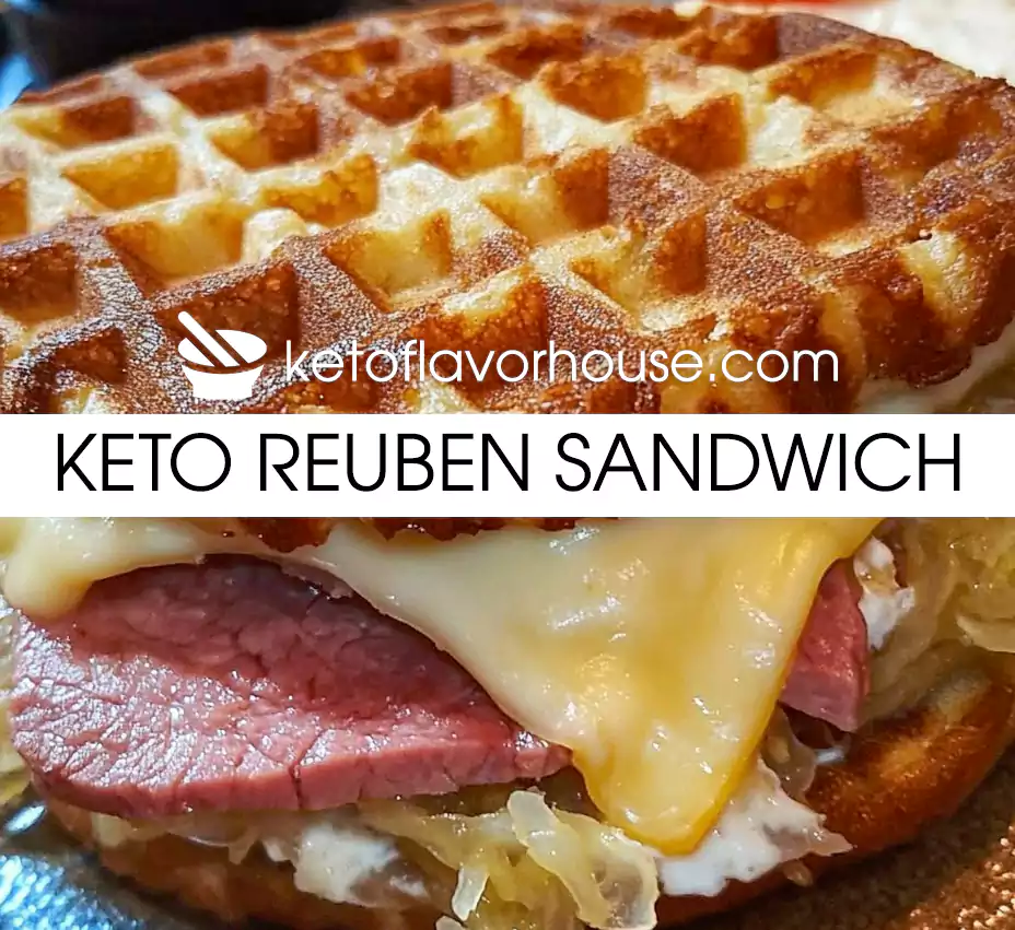 Keto Reuben Sandwich