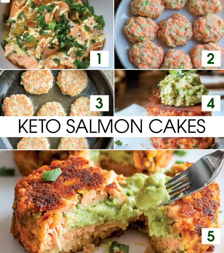 Keto Salmon Cakes