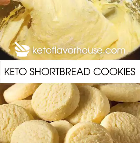 Keto Shortbread Cookies