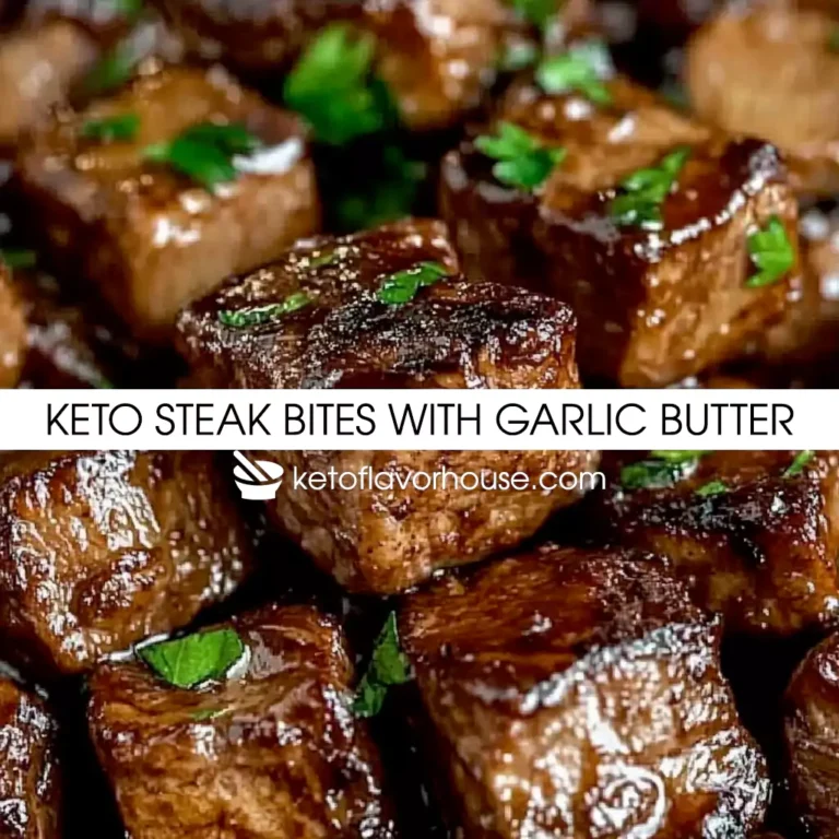 Keto Steak Bites with Garlic Butter