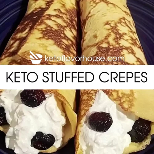 Keto Stuffed Crepes