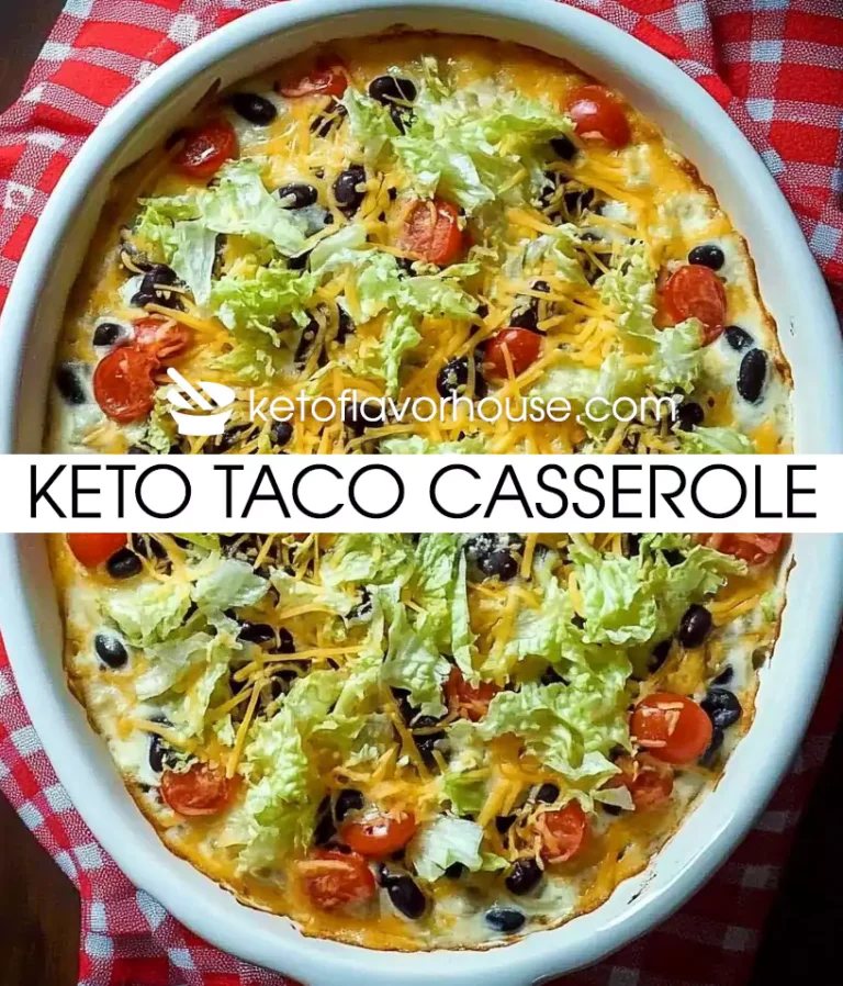 Keto Taco Casserole