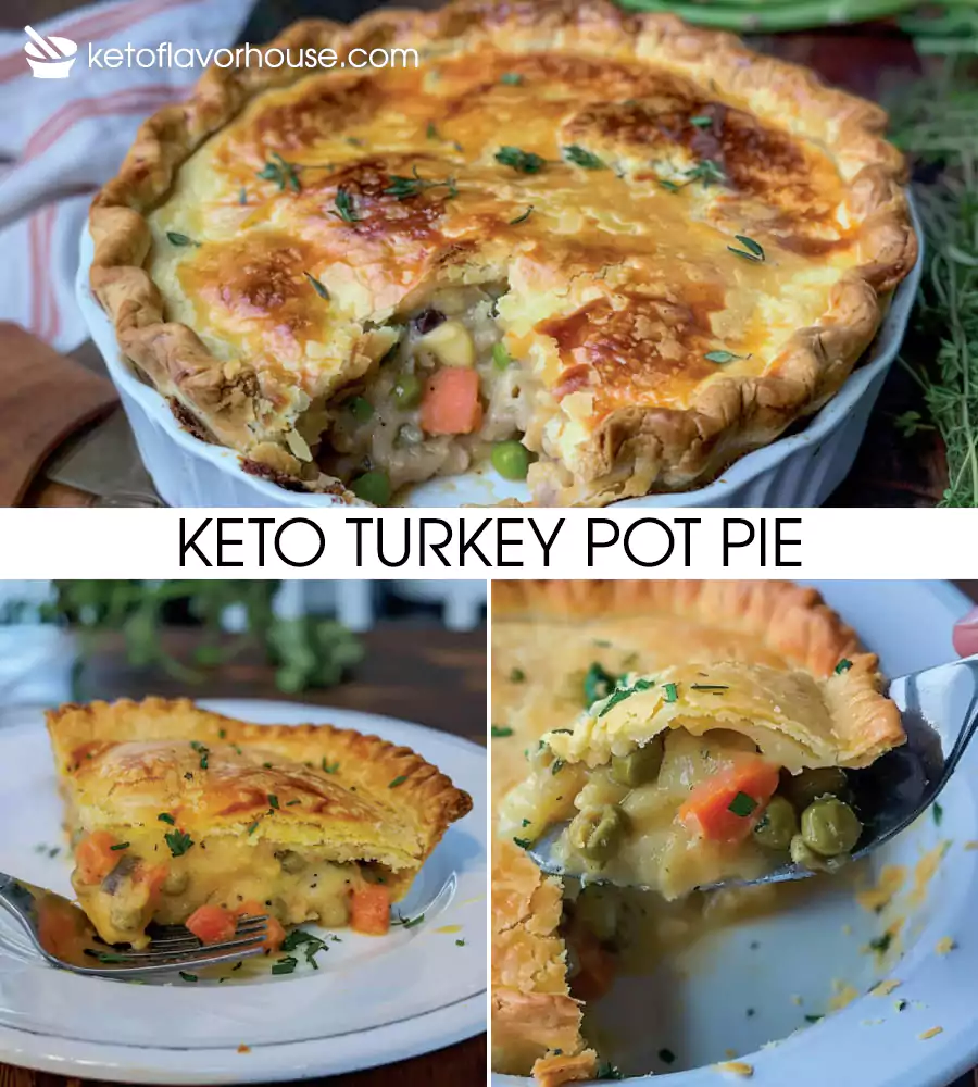 Keto Turkey Pot pie