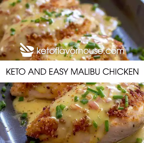 Keto and Easy Malibu chicken