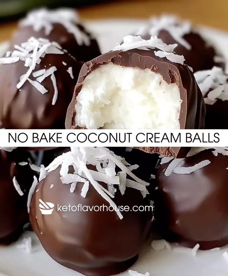 No Bake Coconut Cream Balls