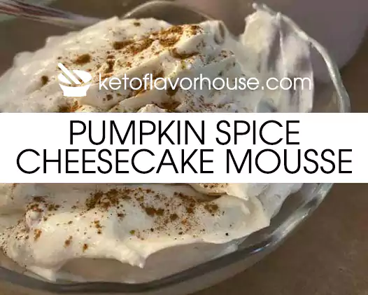 Pumpkin Spice Cheesecake Mousse