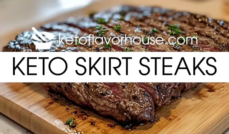 Keto Skirt Steaks