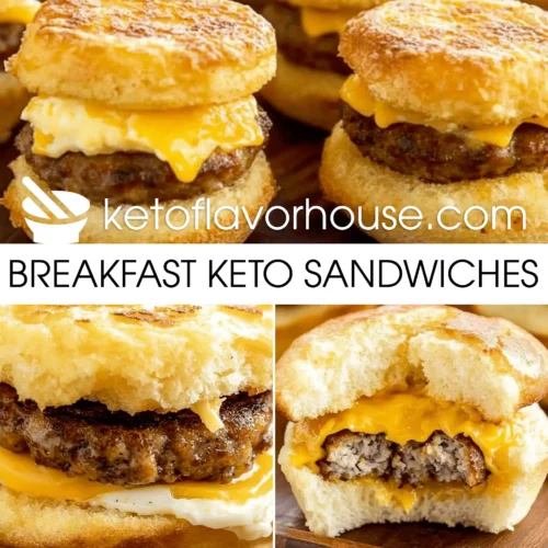 Breakfast Keto Sandwiches