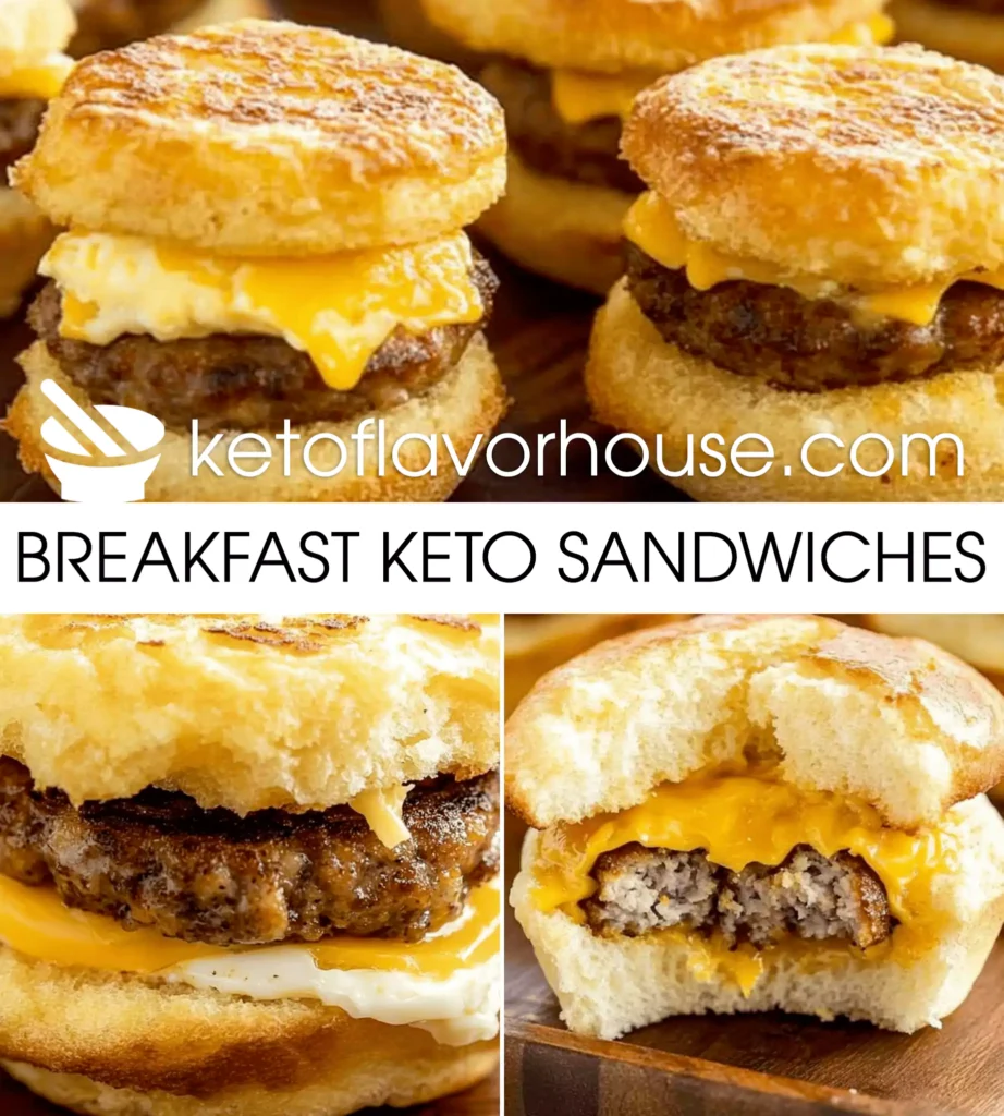 Breakfast Keto Sandwiches