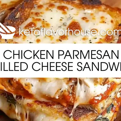 Chicken Parmesan Grilled Cheese Sandwich