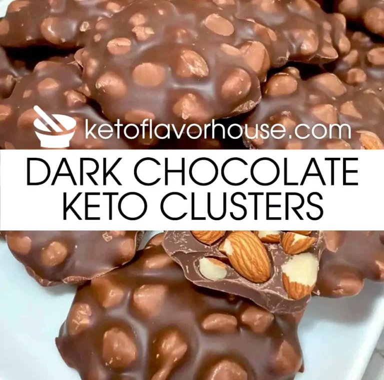 Dark Chocolate Keto Clusters