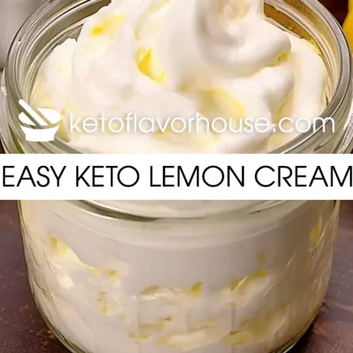 Easy Keto Lemon Cream