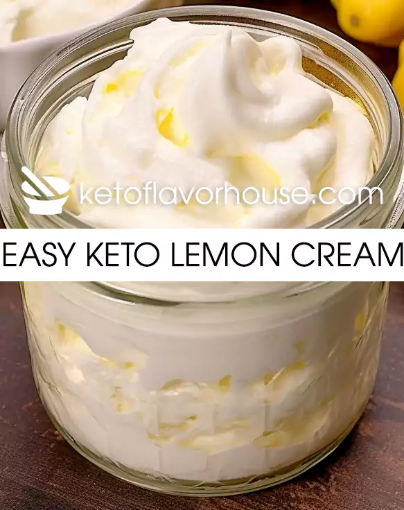 Easy Keto Lemon Cream