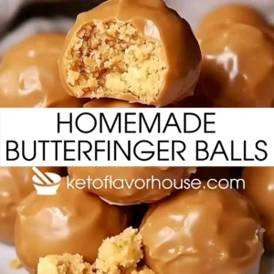 Homemade Butterfinger Balls