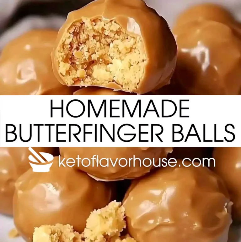 Homemade Butterfinger Balls