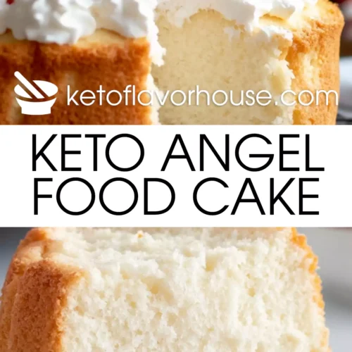 Keto Angel Food Cake