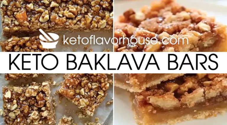 Keto Baklava Bars