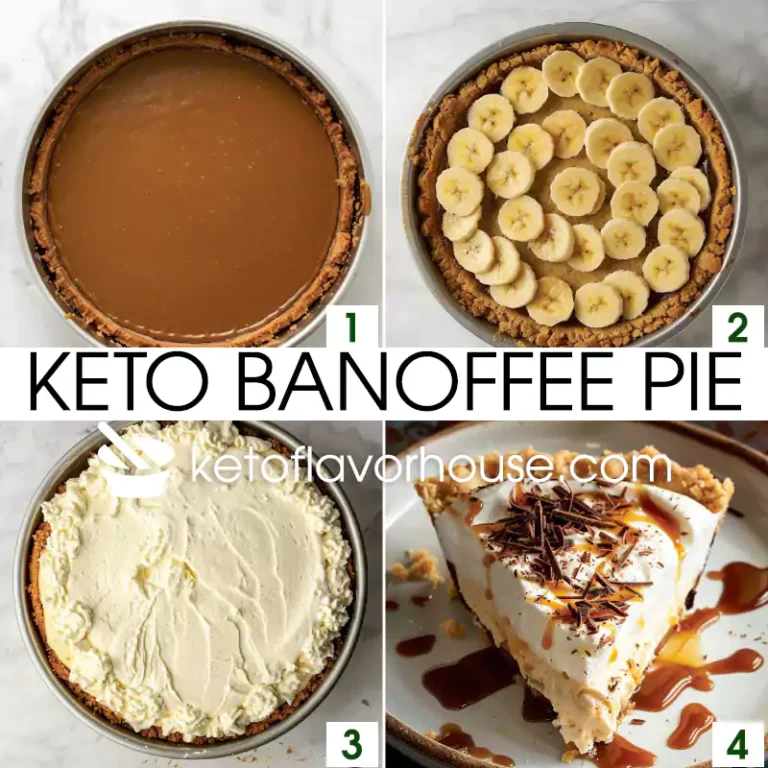 Keto Banoffee Pie