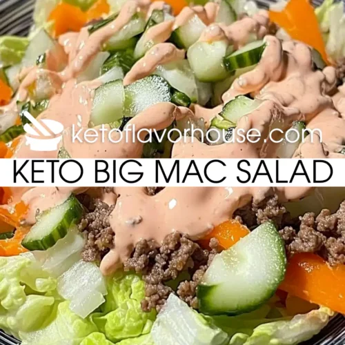 Keto Big Mac Salad