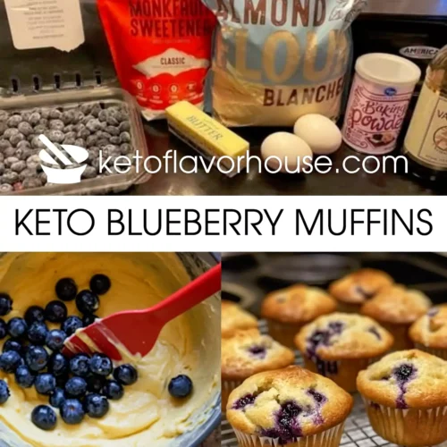 Keto Blueberry Muffins