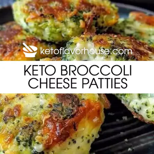 Keto Broccoli Cheese Patties