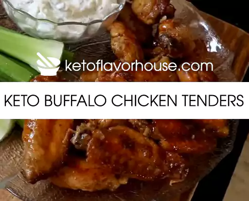 Keto Buffalo Chicken Tenders