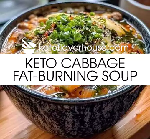 Keto Cabbage Fat-burning Soup