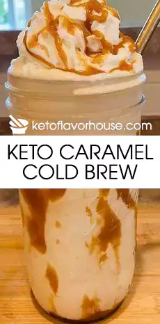 Keto Caramel Cold Brew