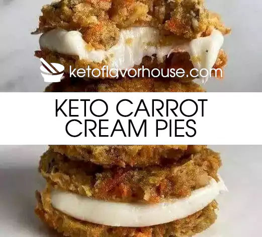 Keto Carrot Cream Pies