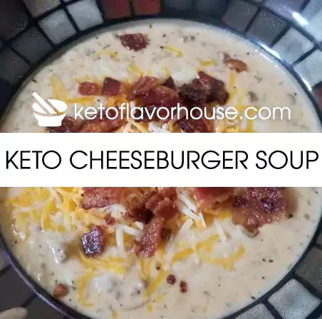 Keto Cheeseburger Soup