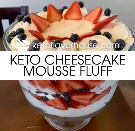 Keto Cheesecake Mousse Fluff