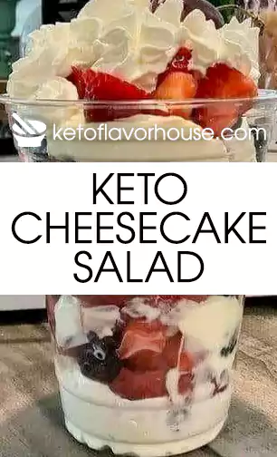 Keto Cheesecake Salad