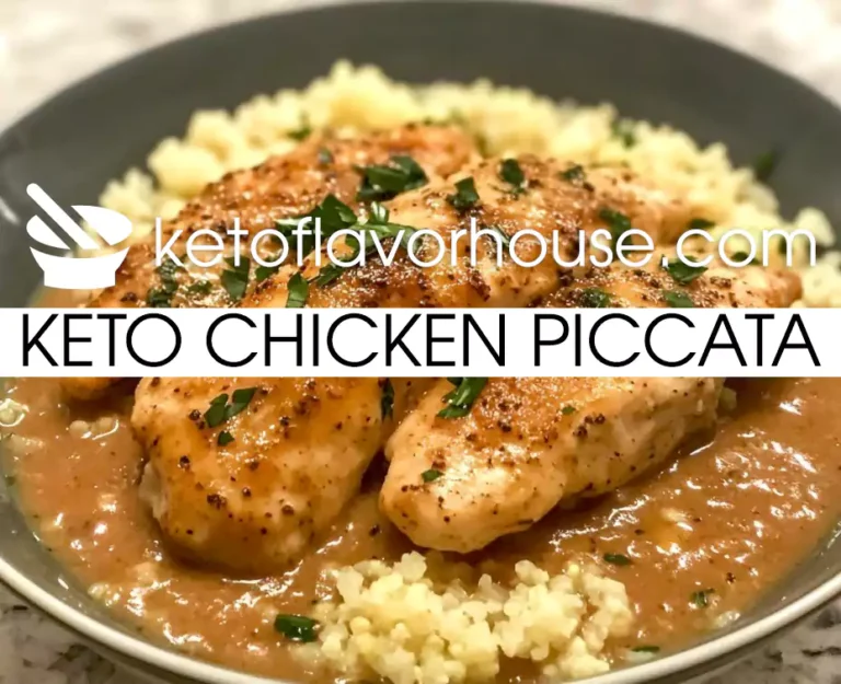 Keto Chicken Piccata