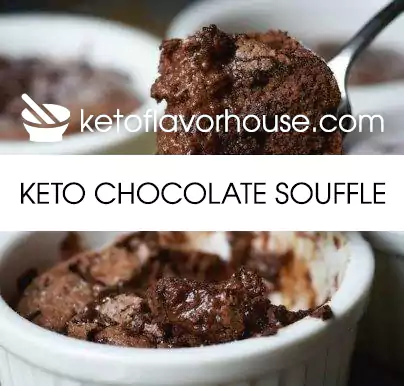 Keto Chocolate Souffle