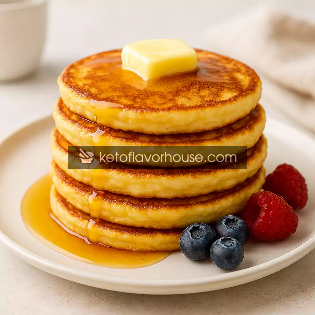 Keto Cottage Cheese Pancakes