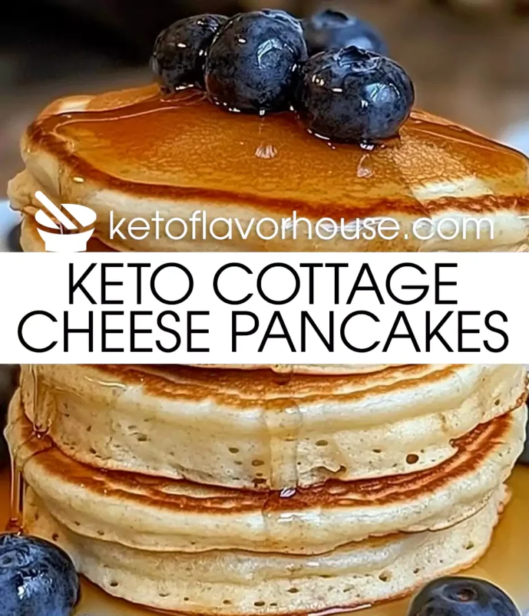 Keto Cottage Cheese Pancakes