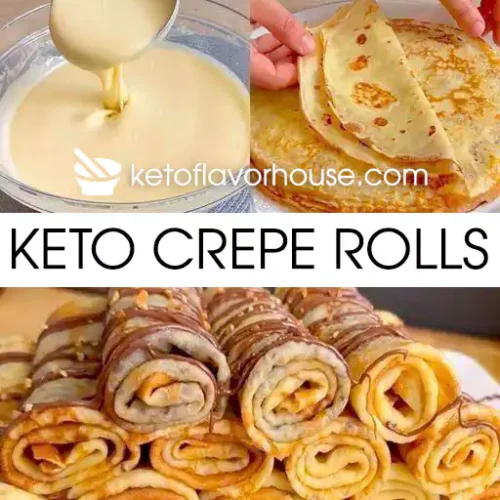 Keto Crepe Rolls