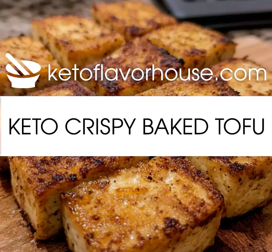 Keto Crispy Baked Tofu