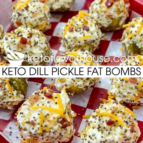 Keto Dill Pickle Fat Bombs